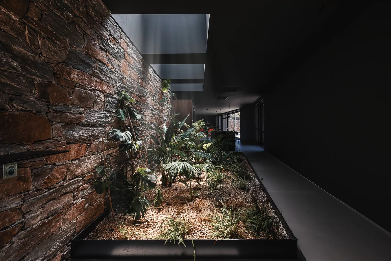 Subterranean villa in Kea, Tzia architectural photography George Fakaros
