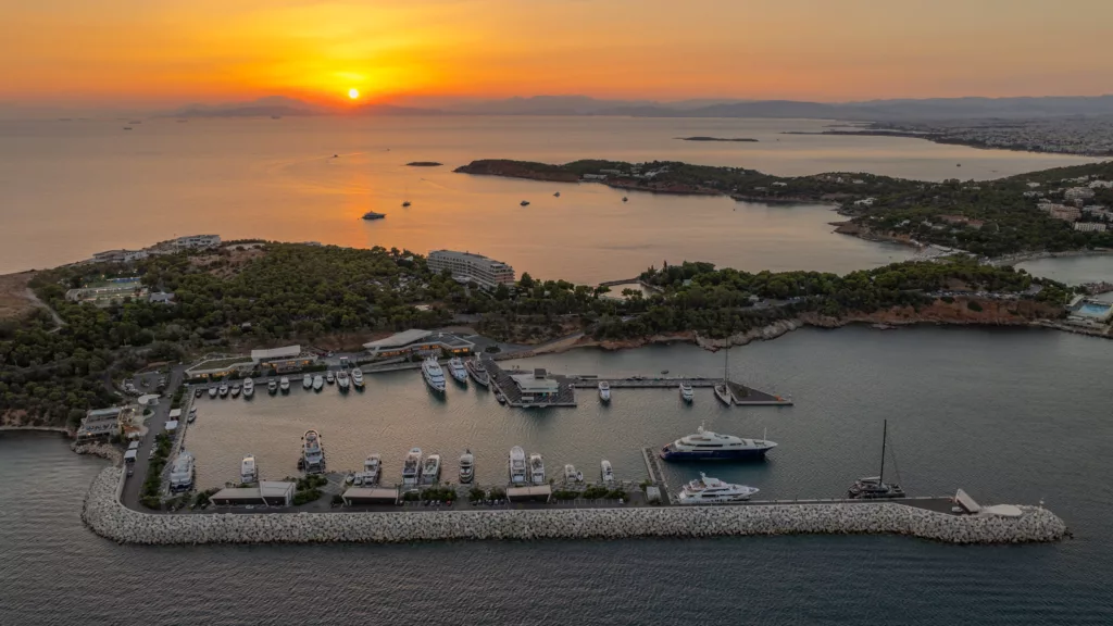 Architectural & Drone Photography & Video for Astir Marina, Vouliagmeni by George Fakaros. Drone Photography, Video Production